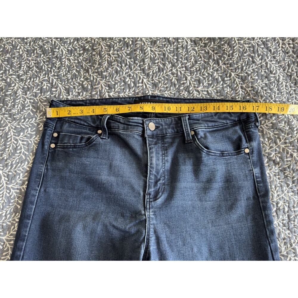 Liverpool Women’s High Rise Skinny Jeans * Dark Wash * Stretch! Size 14 34x27 - Picture 5 of 9